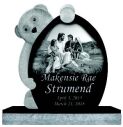 CARVED BEAR<br />
Shown in Premium Jet Black with laser etching