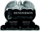 ANGEL OVER HEARTS<br />
Shown in Premium Jet Black with laser etching