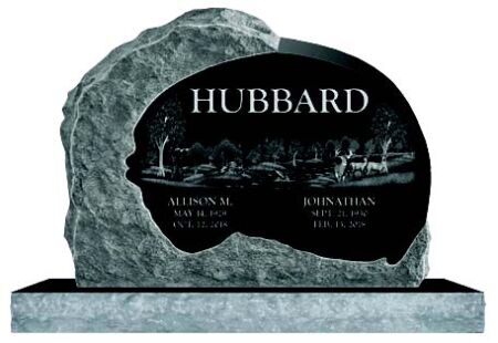 ROCKY<br />
Shown in Premium Jet Black with laser etching ROCKY<br />
Shown in Premium Jet Black with laser etching