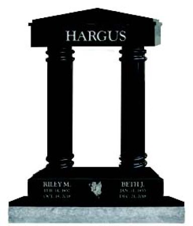 ROUND COLUMN SET<br />
Shown in Premium Jet Black ROUND COLUMN SET<br />
Shown in Premium Jet Black